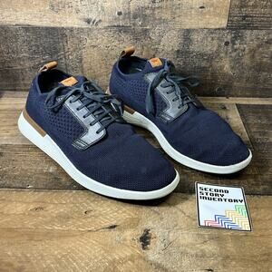 Wolf and Shepherd Swiftknit Derby Shoes Navy Knit Sneakers Size M 8, W 10